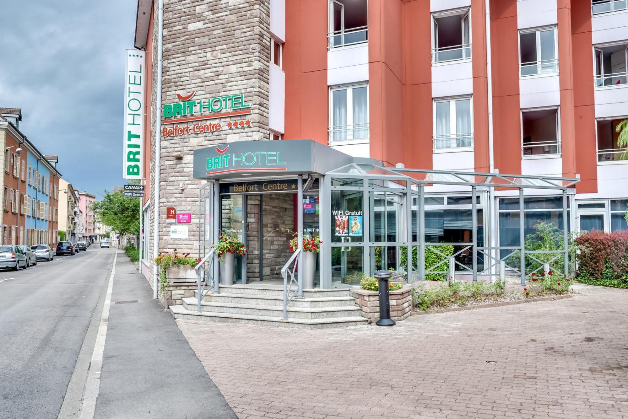 Brit Hotel Belfort Centre-Le Boreal Esterno foto